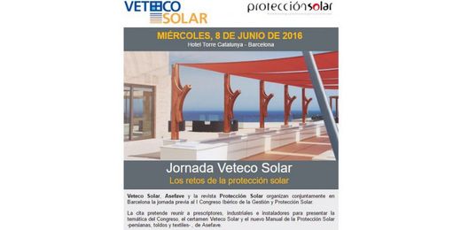 CENTRE ACCESSOIRES ASSISTEZ À LA PRÉSENTATION SUR LES ENJEUX DE LA PROTECTION SOLAIRE - VETECO SOLAR
