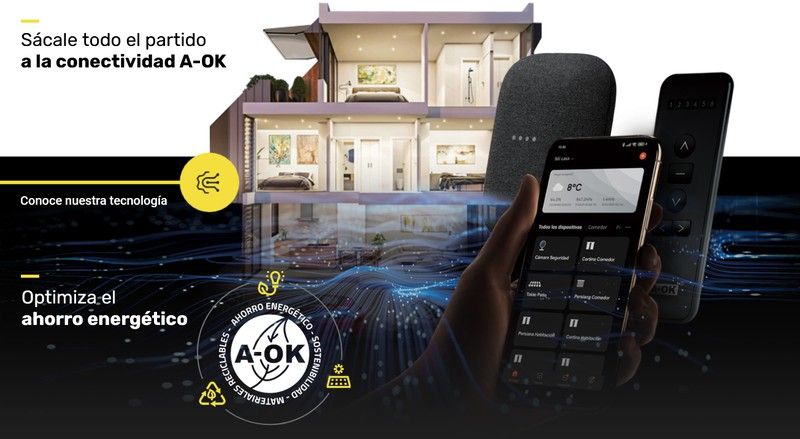 Découvrez l'Innovation des Volets Motorisés avec les Moteurs A-OK via Wifi