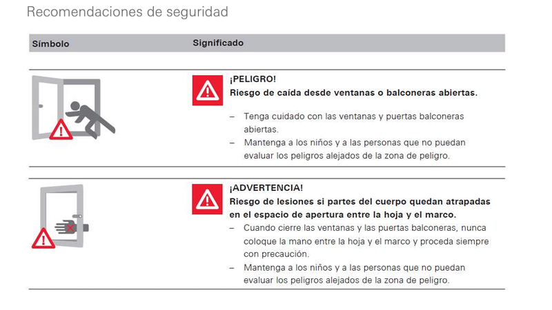 Recomendaciones clave para un uso seguro: