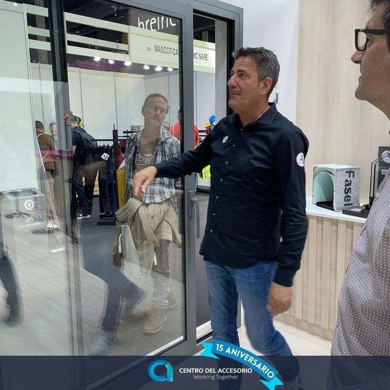 Destacamos la visita al Stand de nuestro querido cliente Alufactory
