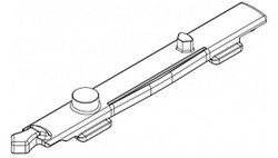 Suporte inferior dobrável industrial.