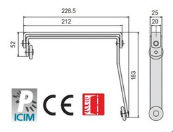 Sélecteur de fermeture standard