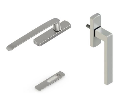 Manillas elevables de corredera para ventana
