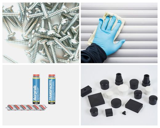 Tornillería, fijación, sellantes y varios taller