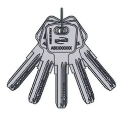 1/2 cylindre de sécurité double embrayage