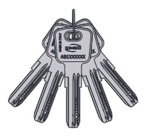 1/2 cylindre de sécurité double embrayage