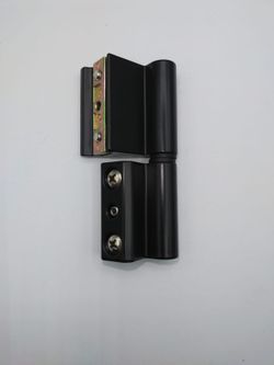 Charnière carina réglable avec goujon droit en plaque zamak