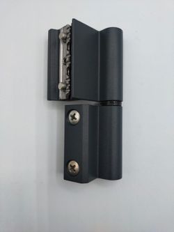 Charnière à plaque droite en acier inoxydable Carina plus