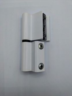 Dobradiça Carina mais placa esquerda de aço inoxidável