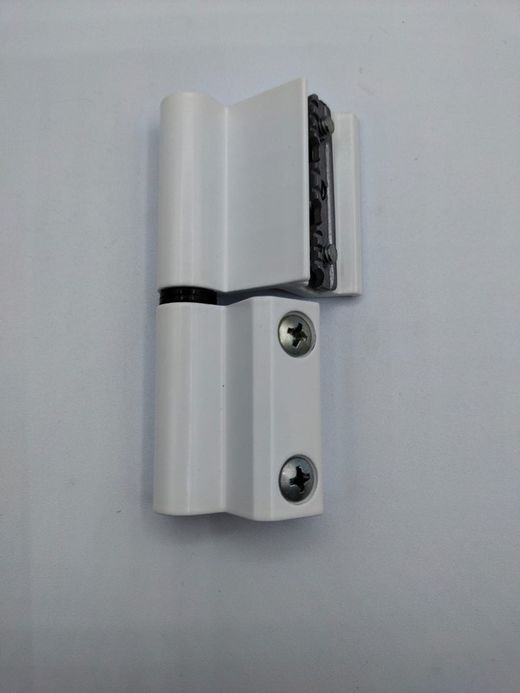 Dobradiça Carina mais placa esquerda de aço inoxidável