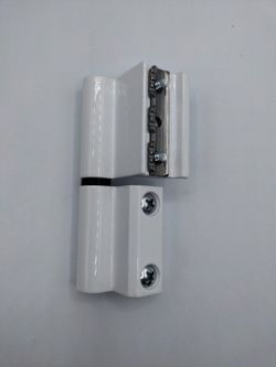 Dobradiça Carina mais placa esquerda de aço inoxidável