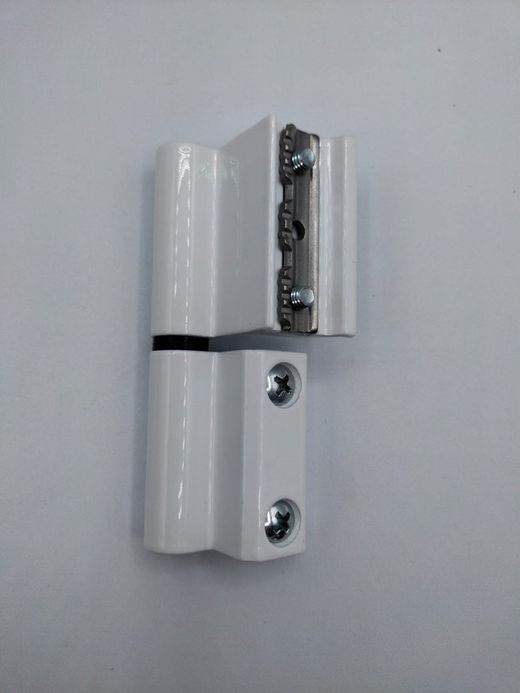 Dobradiça Carina mais placa esquerda de aço inoxidável