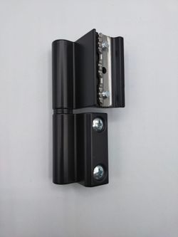 Dobradiça Carina mais placa esquerda de aço inoxidável