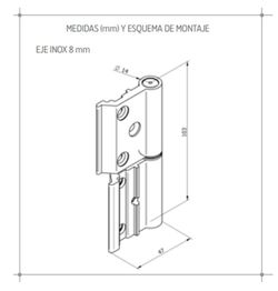 Charnière Majorquine Individuelle Gauche