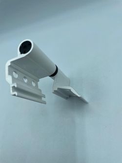 Dobradiça plana 40x20 direita branca