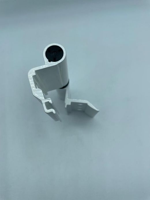 Dobradiça plana 40x20 direita branca