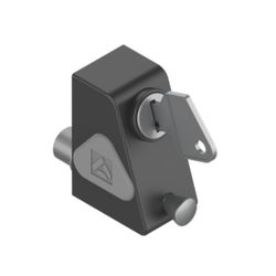 Bloqueur coulissant avec clés identiques