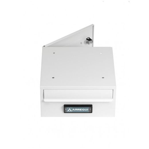 Boîte aux lettres double Evolution H-4750 Blanc/Noir