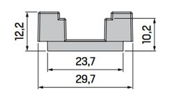 Suplemento Calço S4200ev/4220 Preto Corte Reto