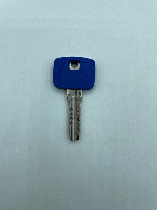 CAPUCHON DE CLÉ DE CYLINDRE DE SÉCURITÉ BLEU