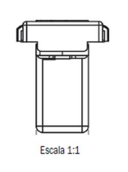 N.Gâche centrale réglable pour Performa 22X227 "38621".