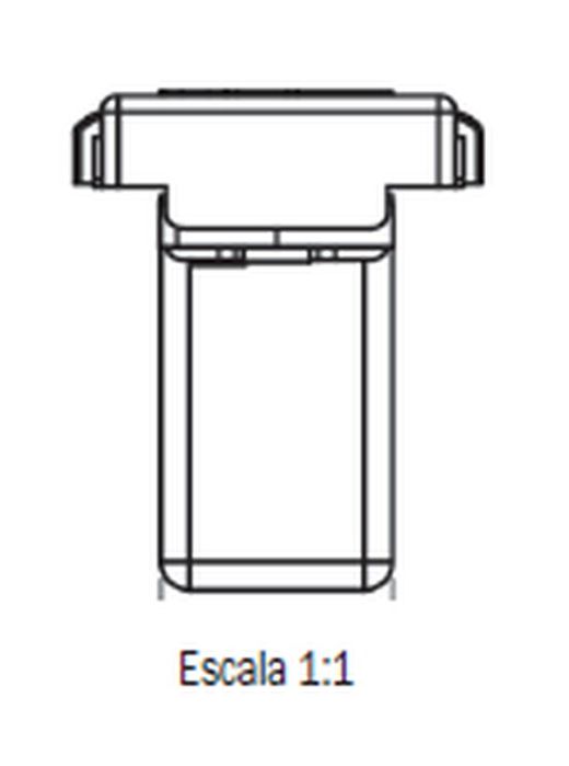 N.Gâche centrale réglable pour Performa 22X227 "38621".