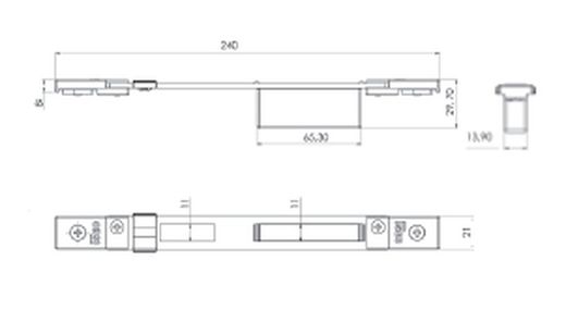 N. Greve Central Ajustável para Performa 22X227 "38621".