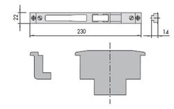 Greve Central Zamak 230x30x8