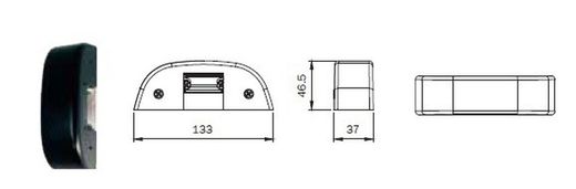 Gâche électrique antip. Idée noire.