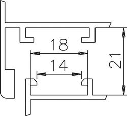 1 percuteur en feuille de nylon
