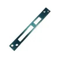 Gâche plate inox 200x25x3 pour 46215