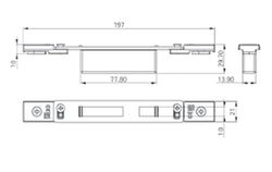 Zocalo S.C. Attaquant Résb. et restituez la clé E70.