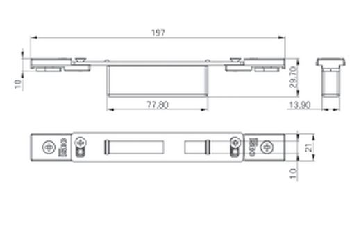 Zocalo S.C. Attaquant Résb. et restituez la clé E70.