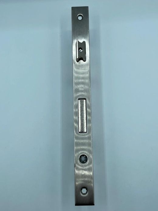 Cerradura 1 Punto Resbalón Intercambiable Pestillo Recto Inox 22x240