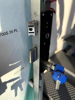 Verrouillage à 3 points interchangeables en acier inoxydable