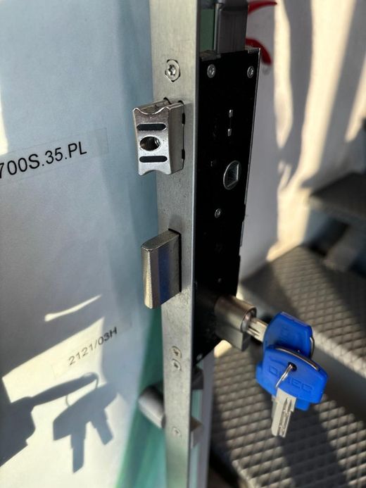 Verrouillage à 3 points interchangeables en acier inoxydable