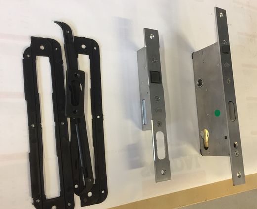 Serrure AG Duo Twin Lock. 25/30/35/40/50/60