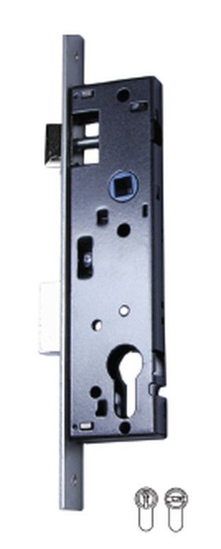 Serrure S.C. Loquet/Loquet droit 35 FR. Chromé.