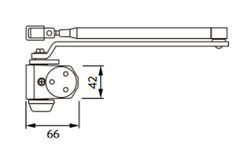 Ferme-porte 12rl Reten-Libre 1222