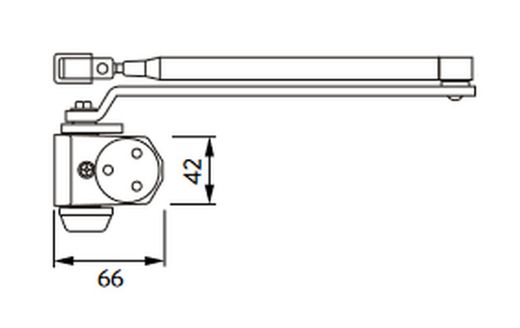 Ferme-porte 12rl Reten-Libre 1222