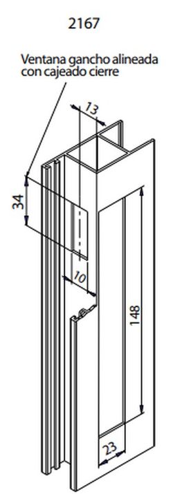 Fechamento grande preto Spring-Lock Mortise
