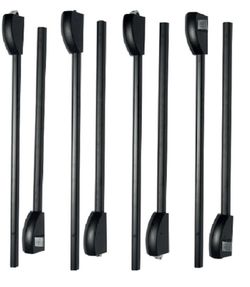 Fermetures Supplémentaires Anti-Panique Latérales + Tubes Noirs 2480mm