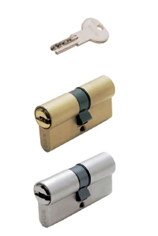 CILINDRO SEGURIDAD ASIX P/POMO NIQUEL 65X40 L/LARGA lado 40