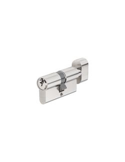 CILINDRO SERRETA 40X40/50/60 L.L. NIKEL  LL.IGUALES