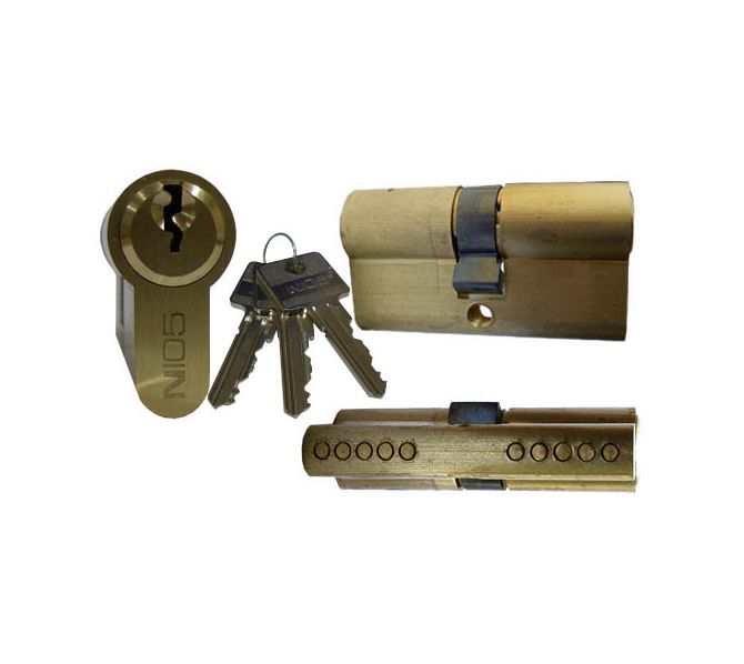 CILINDRO SERRETA (30x"") - L.L. NIKEL  LLAVES IGUALES 30X10