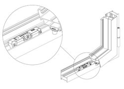Clipe de retenção da lâmina.