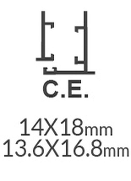 Compas abatible europeo 150mm