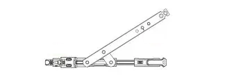 Boussole micro oscillante 345-700mm