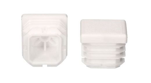 Contera Interior Cuadrada 20x20/25x25/30x30/35x35/40x40/45x45/50x50/60x60/70x70/80x80/100x100 Negro