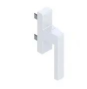 CREMONA KORA PRACTICABLE CON LLAVE BLANCO